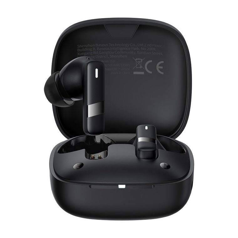 Baseus, słuchawki bezprzewodowe, Bowie E20, czarny