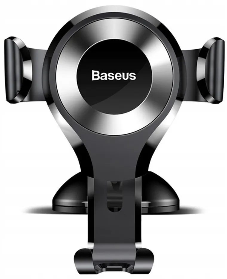 Baseus, uchwyt samochodowy do telefonu Osculum, czarny