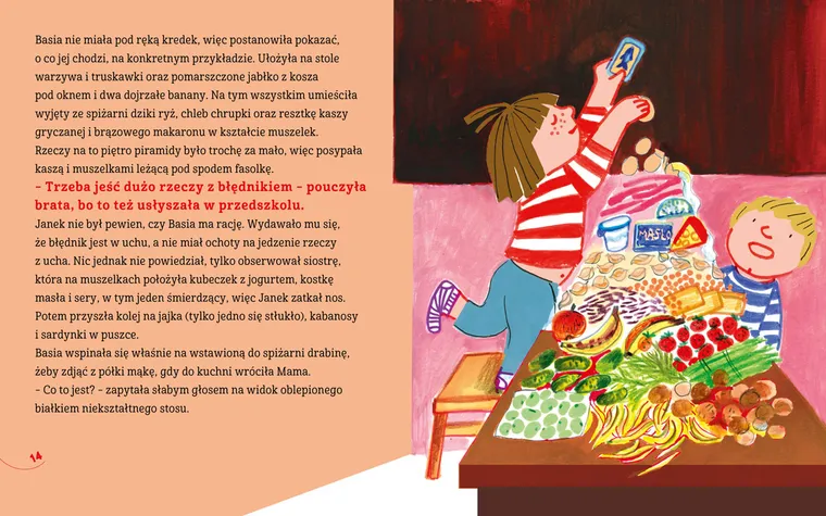 Basia i jedzenie