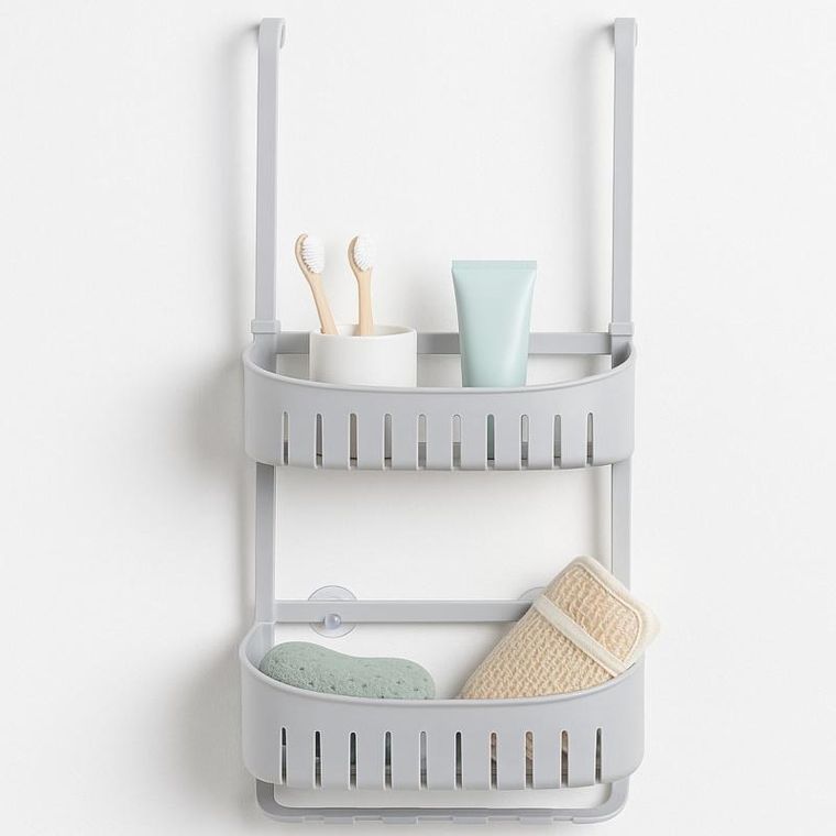 Bathroom Solutions, Bawa, półka pod prysznic bez wiercenia, 69-29-10 cm
