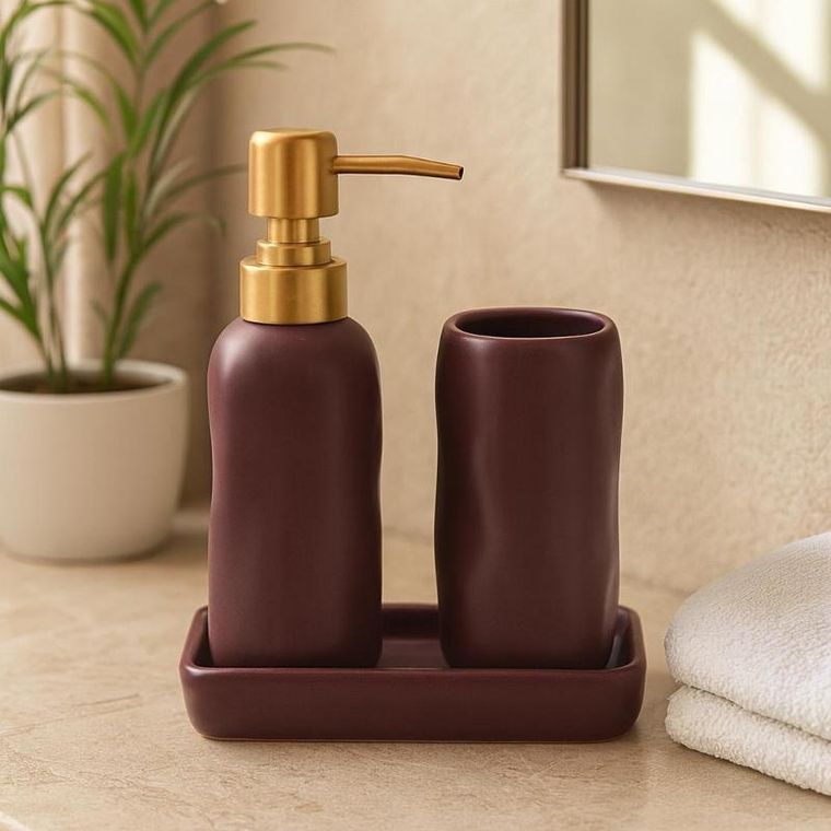 Bathroom Solutions, Eon, zestaw łazienkowy, ceramiczny