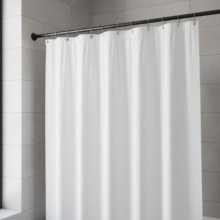 Bathroom Solutions, Lacuna, drążek rozporowy do zasłony prysznicowej, żelazny, 140-240 cm