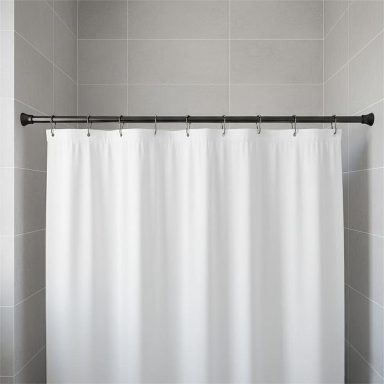 Bathroom Solutions, Lacuna, drążek rozporowy do zasłony prysznicowej, żelazny, 70-120 cm