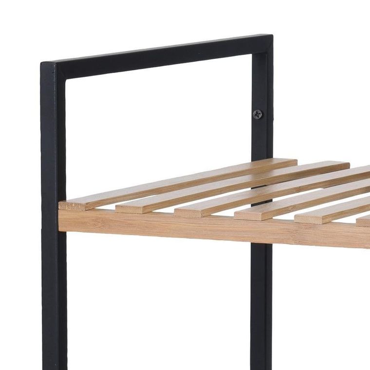 Bathroom Solutions, regał łazienkowy 3-poziomowy, bambus