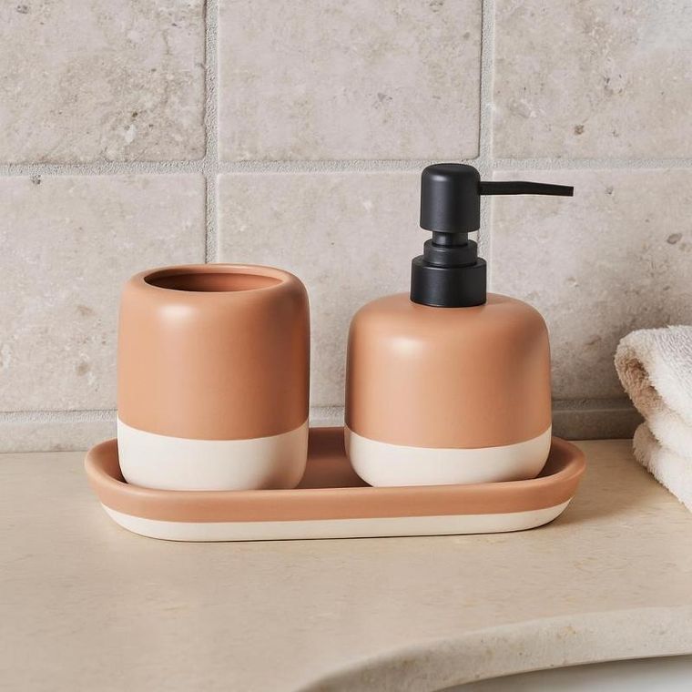 Bathroom Solutions, The Pastels, zestaw łazienkowy, ceramiczny