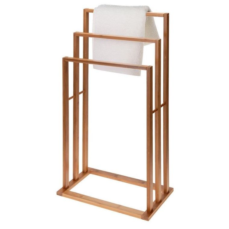 Bathroom Solutions, wieszak na ręczniki, bambusowy