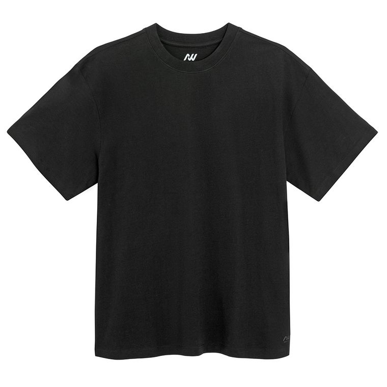 Bawełniany t-shirt basic o kroju oversize NOWEAR