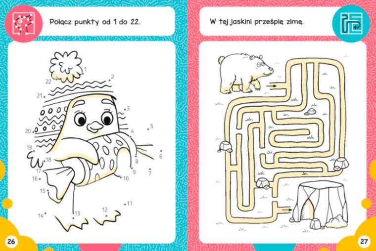 Bawię się i główkuję. Krzyżówki i inne łamigłówki dla przedszkolaków