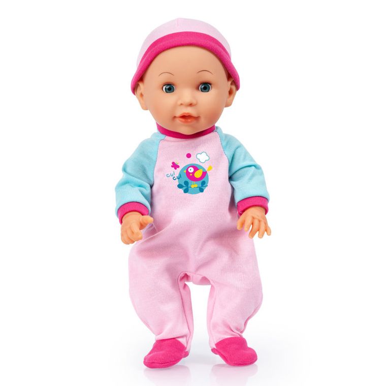 Bayer Design, Bouncy Baby, interaktywna lalka bobas, 36 cm