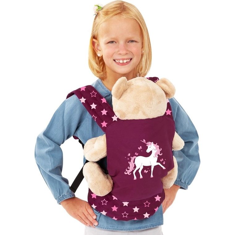 Bayer Design, EasyCarry, nosidełko dla lalek, bordowe