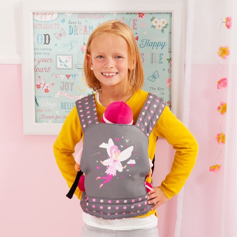 Bayer Design, EasyCarry, nosidełko dla lalek, szare