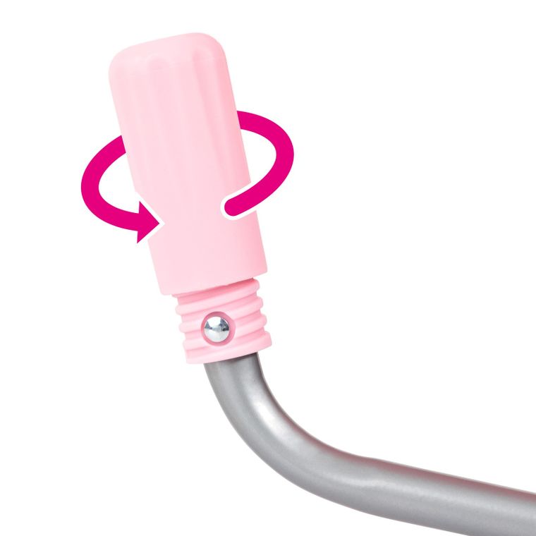 Bayer Design, krzesełko stołowe do karmienia lalek, niebieskie