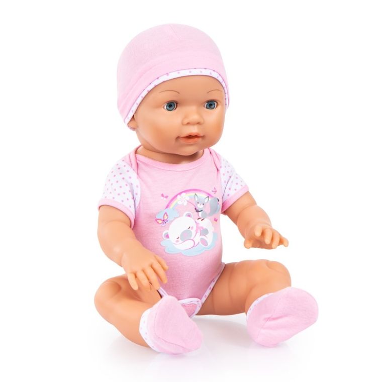 Bayer Design, Piccolina Love, interaktywna lalka bobas z akcesoriami, 42 cm