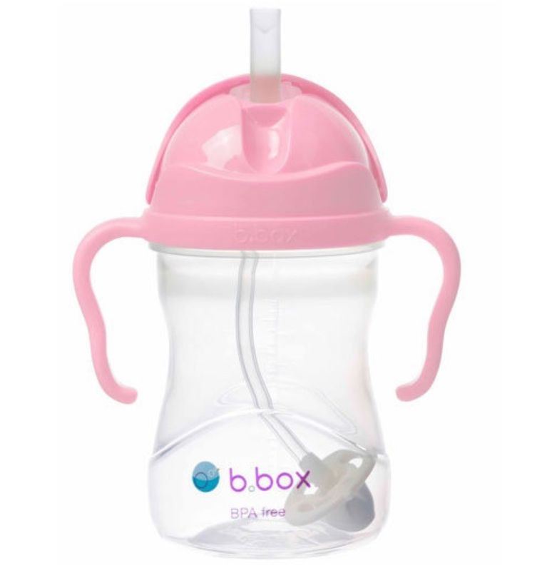 b.box, bidon ze słomką, Kwiat Wiśni, 240 ml