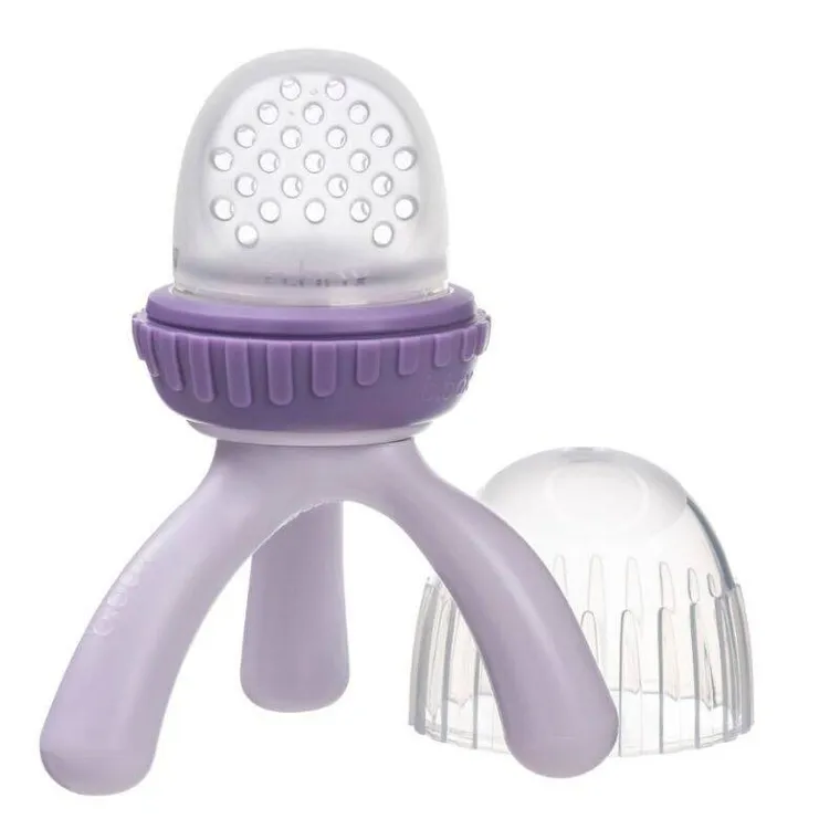 b.box, gryzak silikonowy do podawania pokarmu, piwonia