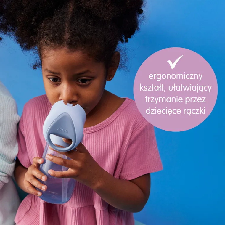 b.box, Junior, butelka ze słomką, Chill Out, 380 ml