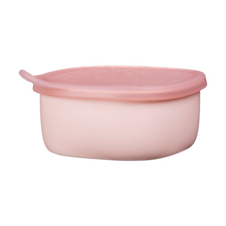 b.box, silikonowy pojemnik z pokrywką do lunchboxa, Berry