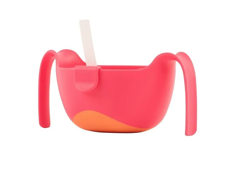 b.box, Strawberry Shake, miseczka ze słomką, 6m+