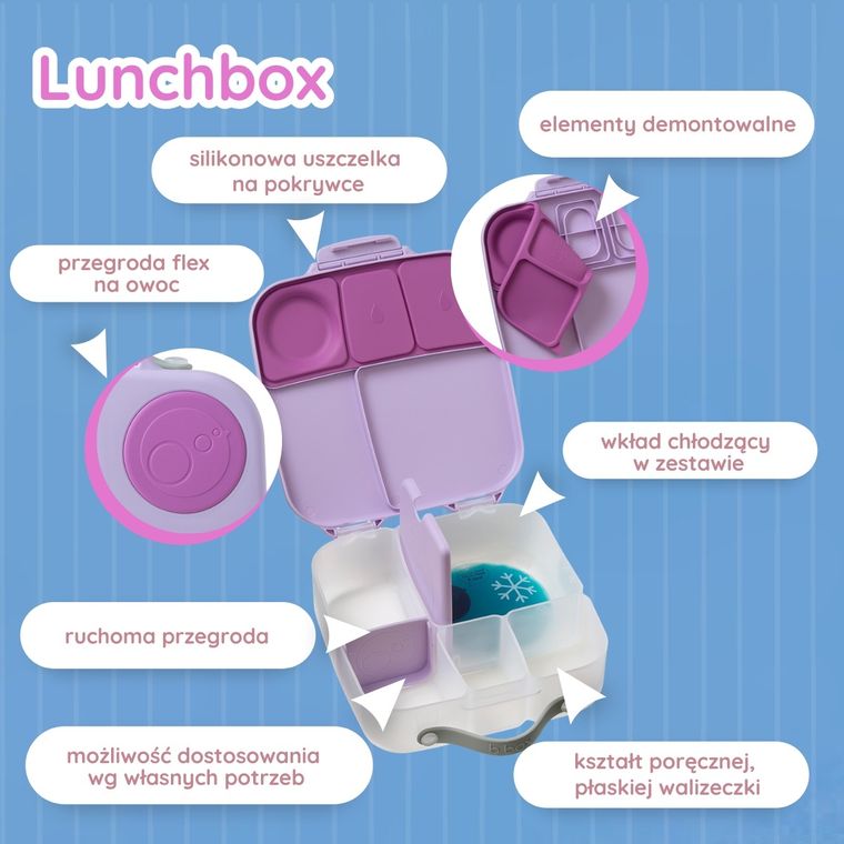 b.box, Sugar Plum, lunchbox