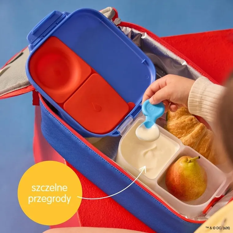 B.box, Superman, mini lunchbox