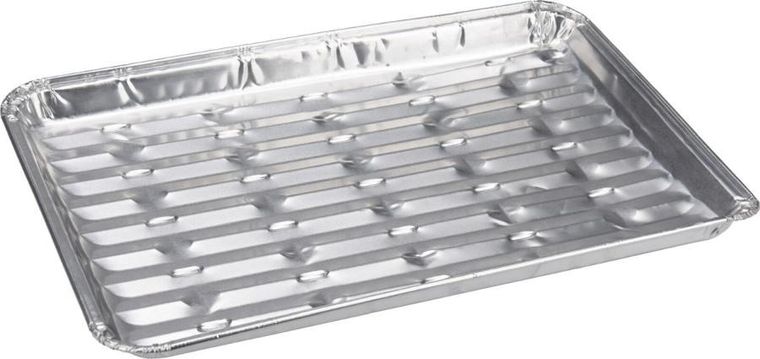 BBQ Line, aluminiowe tacki na grilla, 24-16 cm, 4 szt.
