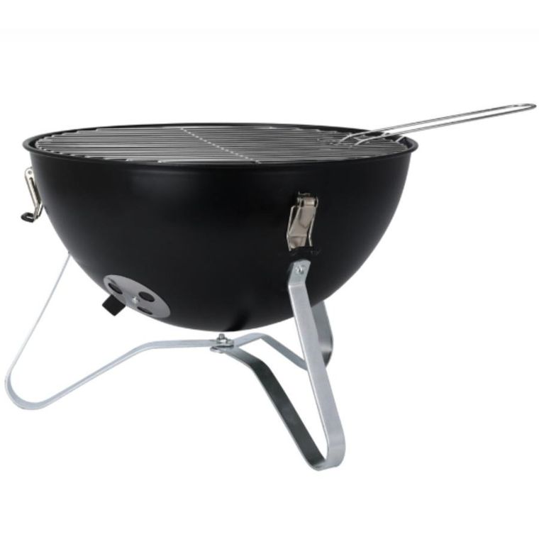 BBQ Line, grill turystyczny, kociołek, czarny, 34-37 cm
