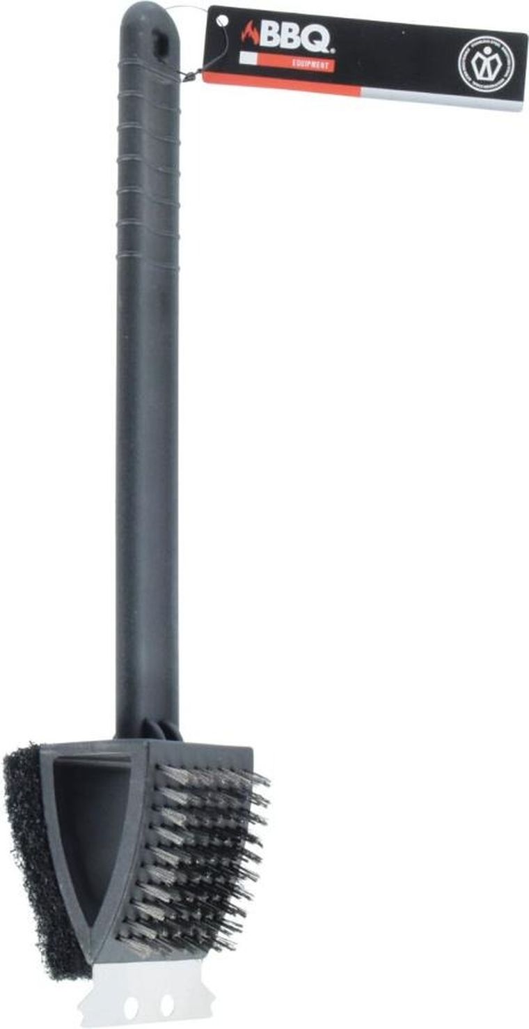 BBQ Line, szczotka do czyszczenia rusztu, 3w1, 37 cm