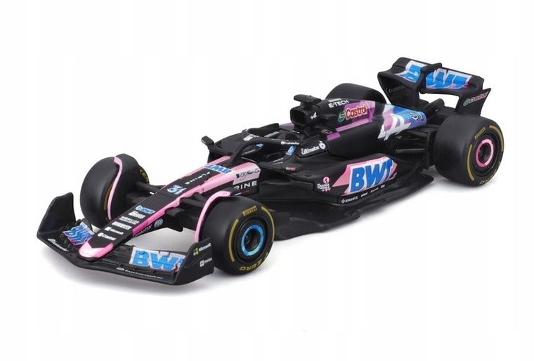 BBurago, Alpine A524 Bahrain GP E.Ocon, model pojazdu, 1:43