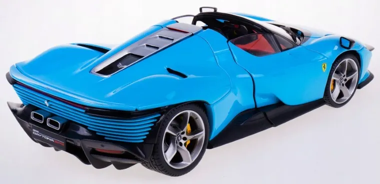 Bburago, Ferrari Daytona SP3, model pojazdu, blue, 1:18