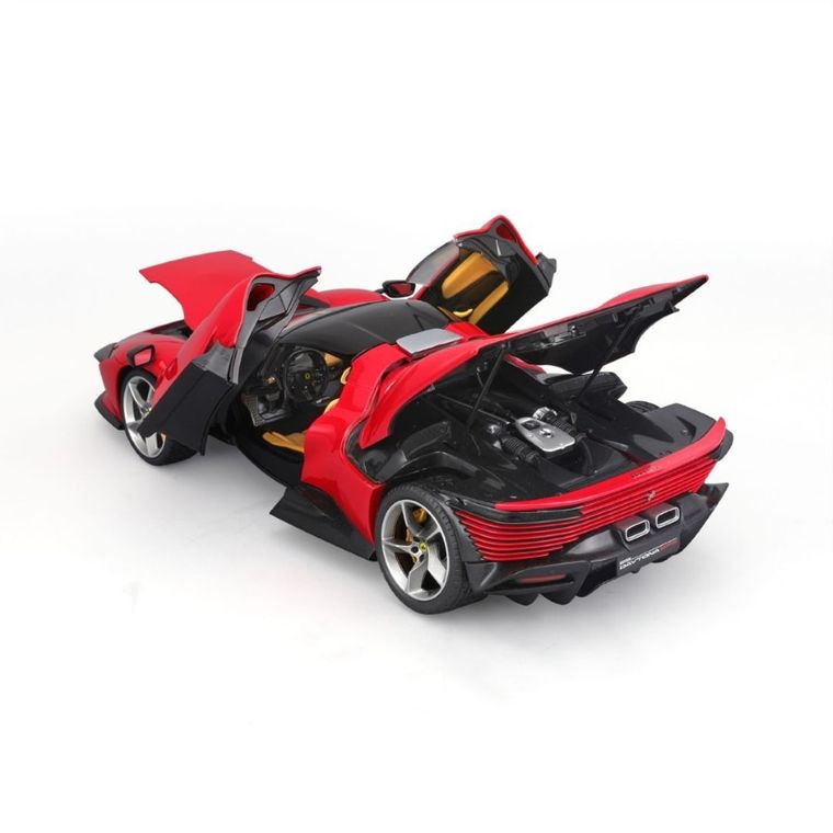 Bburago, Ferrari Daytona SP3, model pojazdu, red, 1:18