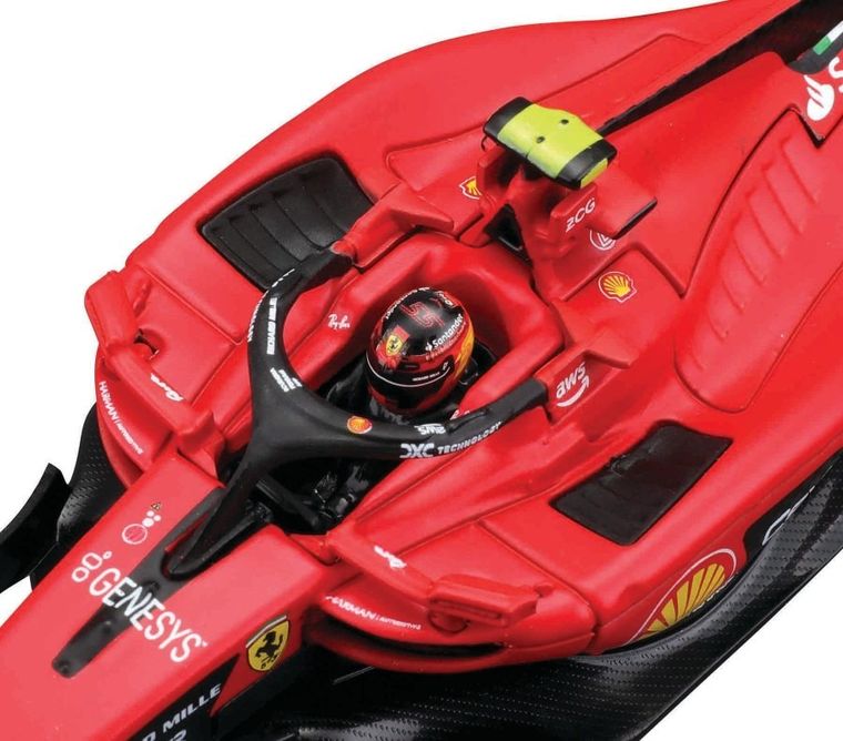 Bburago, Ferrari Racing, 2023 Season #55 Sainz, model pojazdu, 1:43