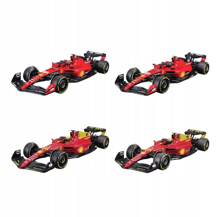 Bburago, Ferrari Racing, bolidy F1, modele pojazdów, 1:43
