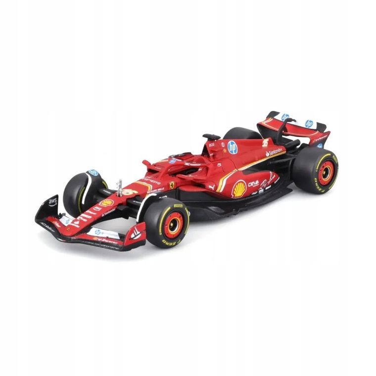 Bburago, Ferrari SF-24, Leclerc-Sainz, bolidy F1, modele pojazdów, 1:43