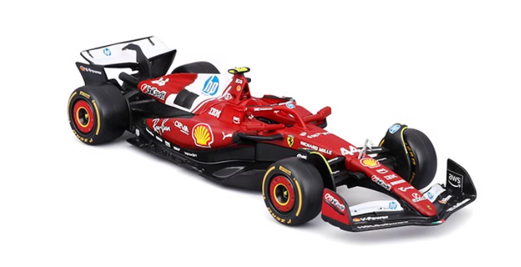 Bburago, Ferrari SF-25 Melbourne GP 2025 Leclerc, Bolid F1, model pojazdu, 1:43