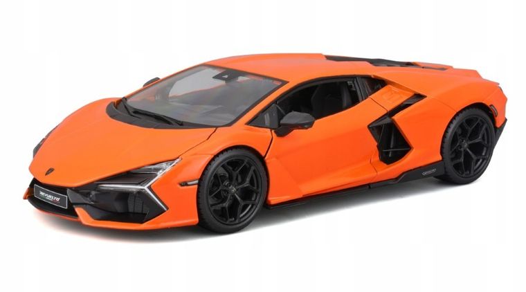 Bburago, Lamborghini Revuelto, model pojazdu, 1:24, pomarańczowy