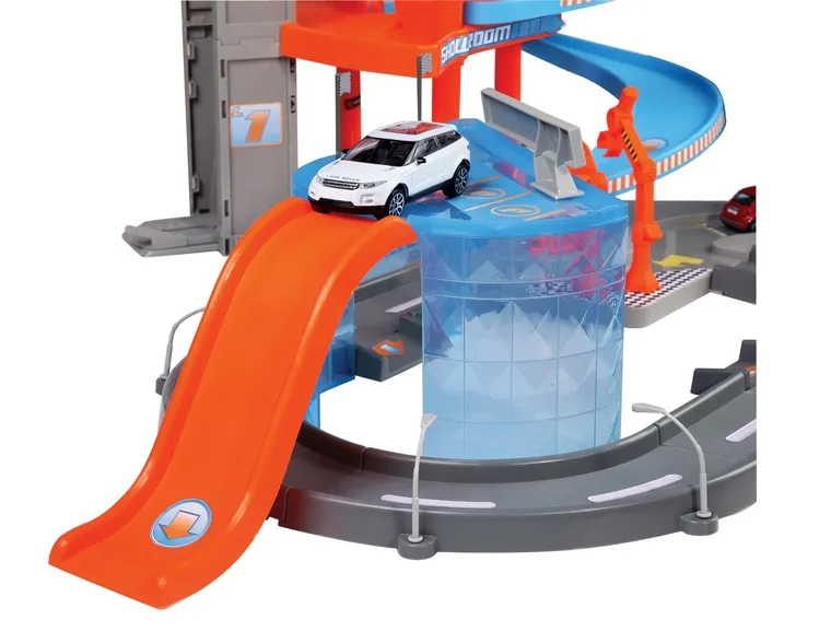 Bburago, Mega Dealer Showroom, parking z akcesoriami