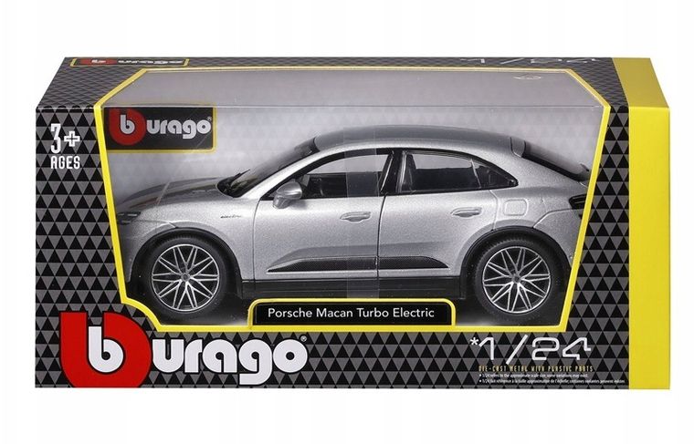 Bburago, Porsche Macan Turbo Electric, model pojazdu, 1:24