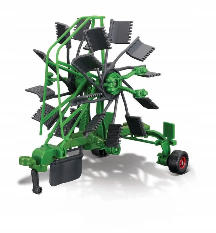 Bburago, Tractor Gift Set Fendt 1050 Varior, traktor z przyczepą i akcesoriami