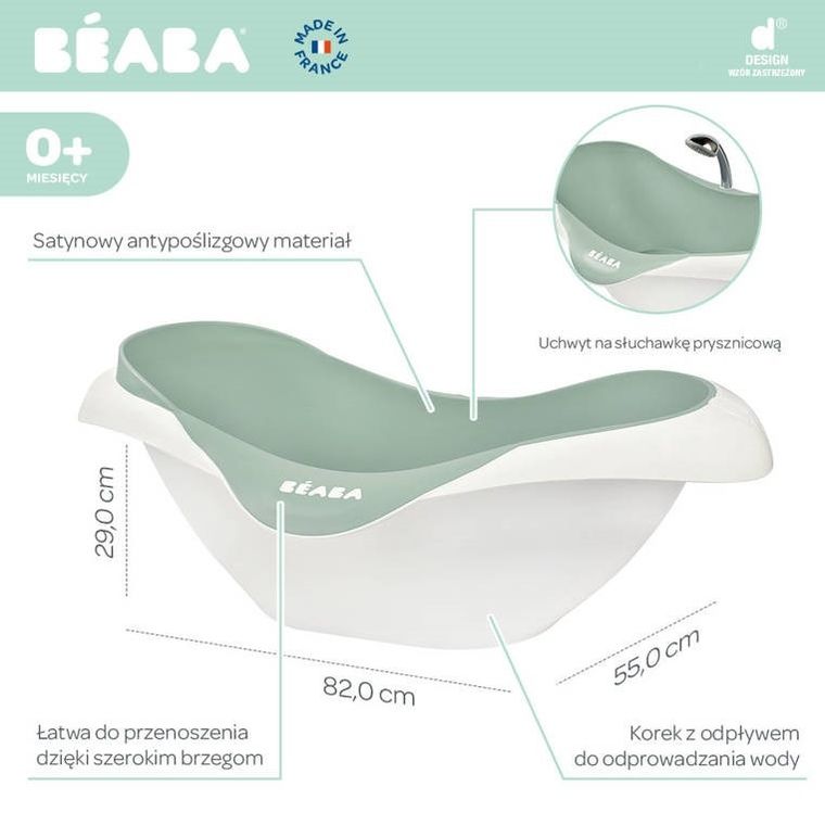 Beaba, Camele'o, wanienka, Sage Green