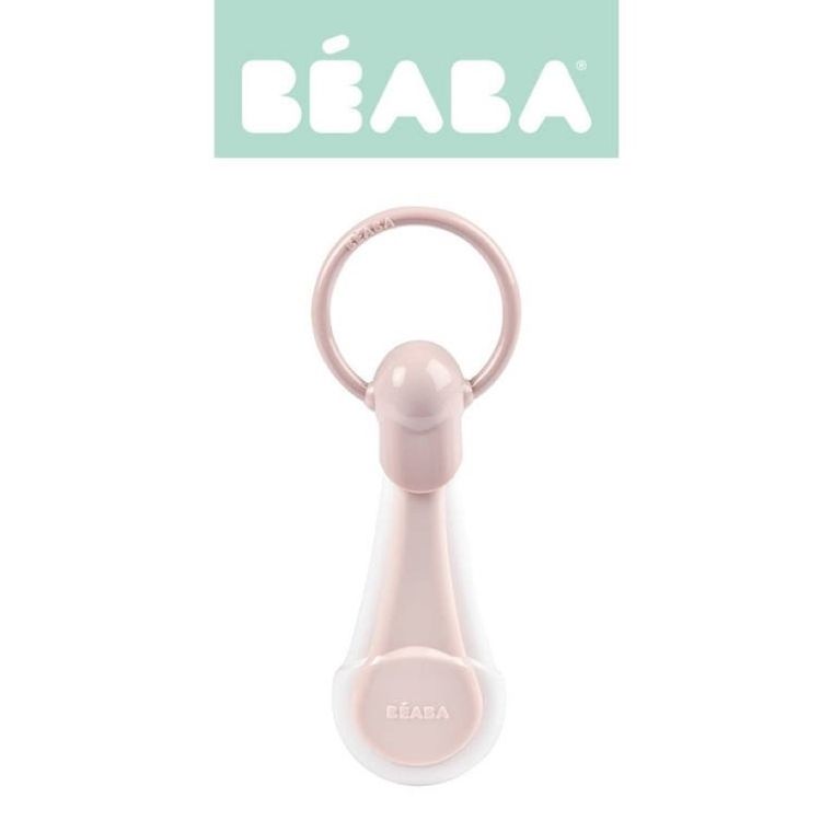 Beaba, cążki do paznokci w etui, Old Pink