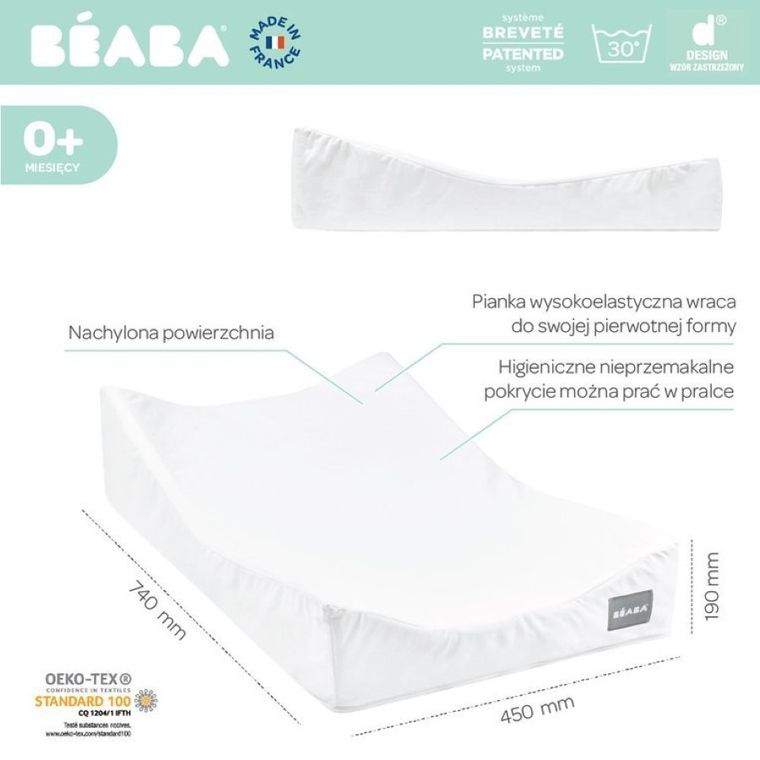 Beaba, Sofalange, anatomiczny miękki przewijak