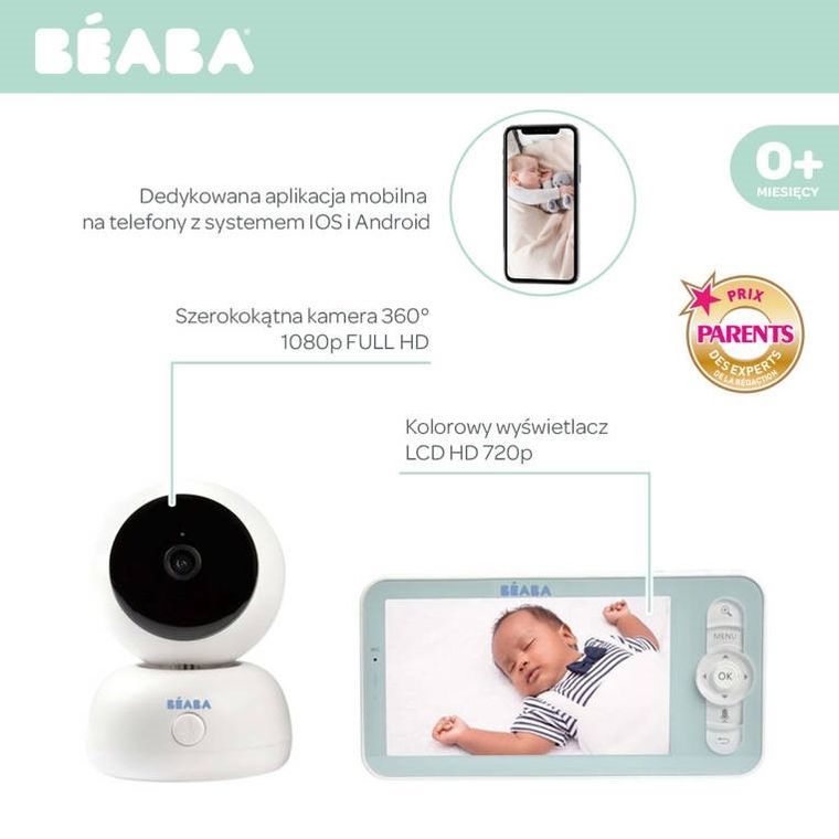 Beaba, Zen Premium, niania elektroniczna z video