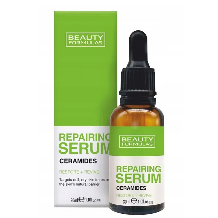 Beauty Formulas, Ceramides, naprawcze serum z ceramidami, 30 ml