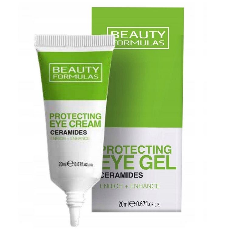 Beauty Formulas, Ceramides, ochronny krem pod oczy z ceramidami, 20 ml