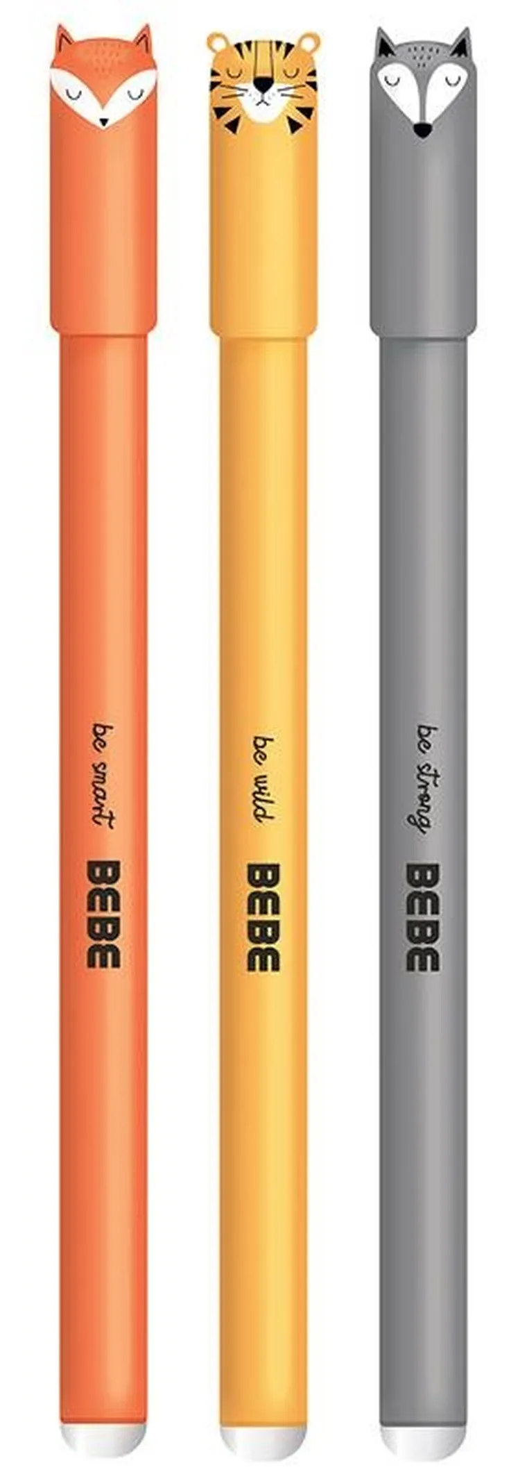 Bebe, Friends, długopis ścieralny, 3 szt.