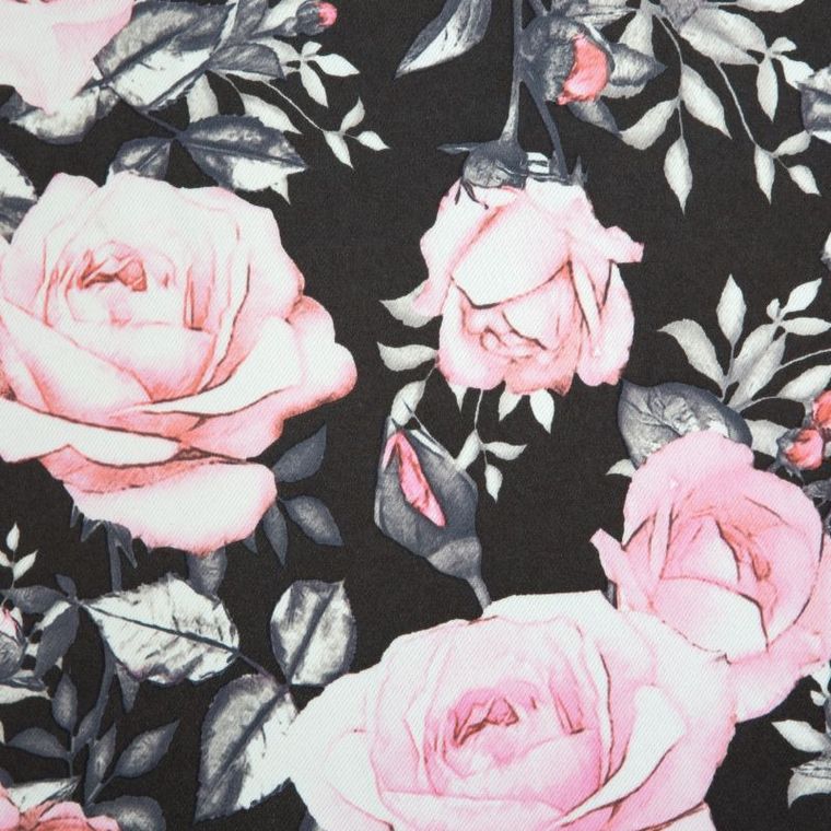 Bellis, zasłona zaciemniająca w kwiatowy wzór, 135-250 cm