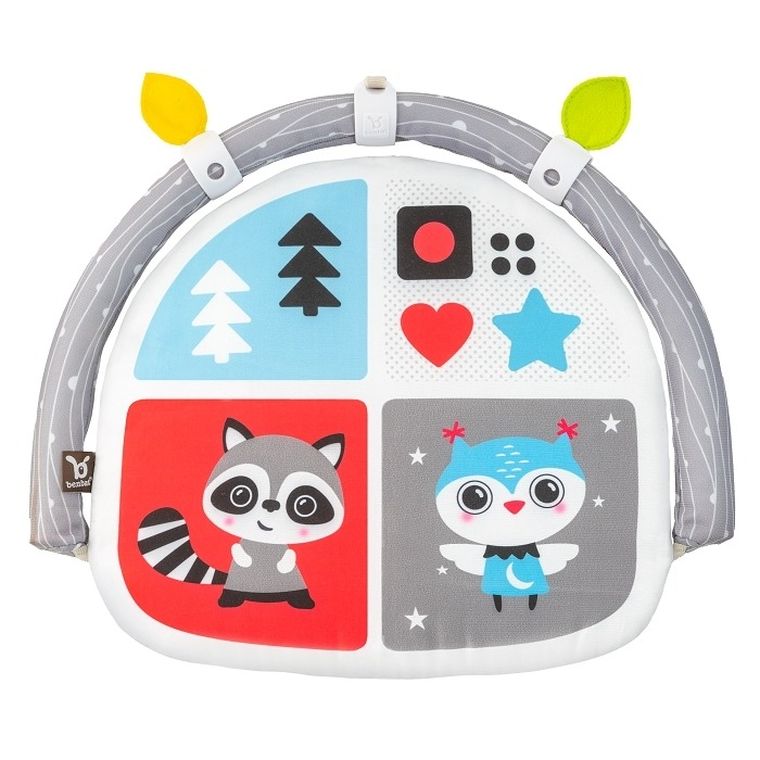 BenBat, dwustronny pałąk podróżny, z zabawkami