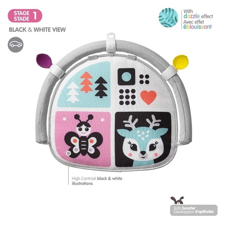 Benbat, Unicorn, pałąk podróżny dwustronny z zabawkami