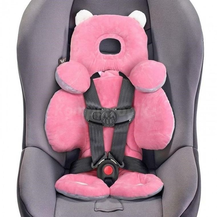 Benbat, Wkładka stabilizująca do fotelika, szaro-różowy