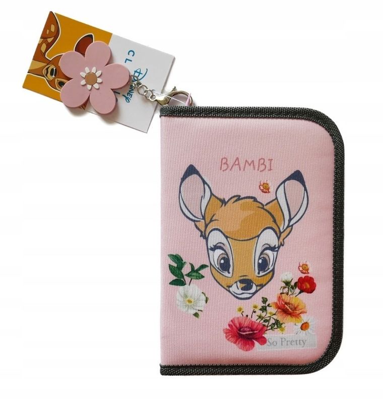 Beniamin, Bambi, piórnik rozkładany, z wyposażeniem